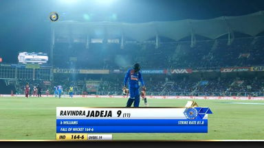 IND vs WI 2019, 2nd T20I: Ravindra Jadeja Wicket