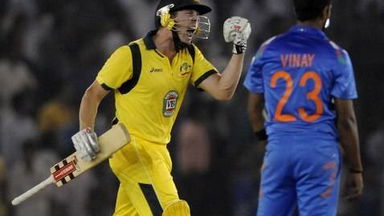 Rewind the clock - James Faulkner's unbeaten century against India in 2013
