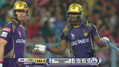M44: KKR vs KXIP – Andre Russell Six