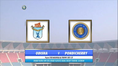 Syed Mushtaq Ali Trophy 2021-22, Odisha vs Pondicherry: Match Highlights