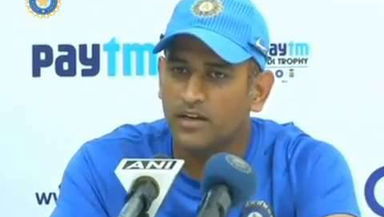 Freedom Series: Pre-Match Press Conference - MS Dhoni