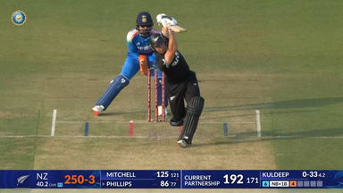 IND vs NZ 2026, 3rd ODI: Glenn Phillips Six