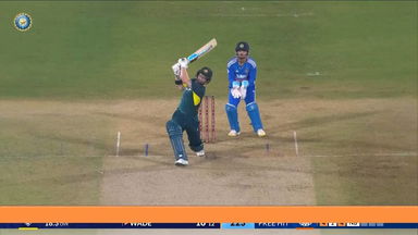 IND vs AUS 2023-24, 3RD T20I: Matthew Wade Six