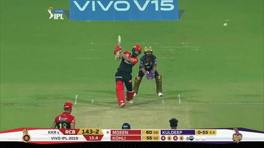 M35: KKR vs RCB – Moeen Ali Six