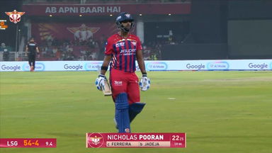 IPL 2026 M32: LSG vs RR - Nicholas Pooran Wicket