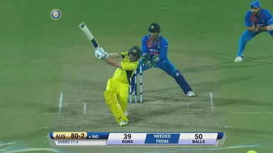 IND vs AUS 2017, 2nd T20I: Travis Head Six