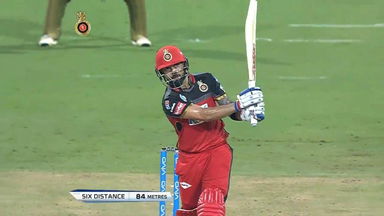 Virat's whiplash SIXES