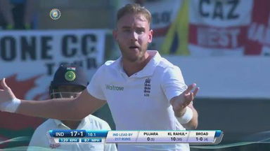 IND vs ENG 2016 - 2nd Test, day 3 : KL Rahul Wicket