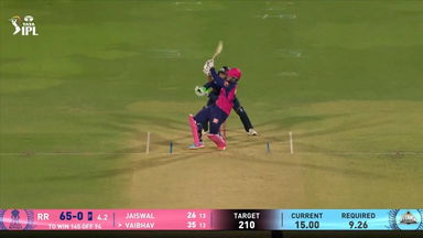 IPL 2025 M47: RR vs GT - Vaibhav Sooryavanshi Six