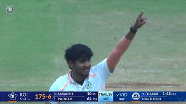 Z R Irani Cup 2025 Final, Vidarbha vs Rest of India, Day 3: Match Highlights