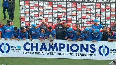 5th ODI Highlights: India thrash Windies by 9 wickets