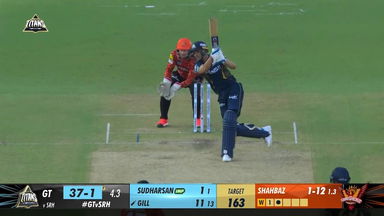 M12: GT vs SRH – Shubman Gill Six
