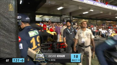 M52: RCB vs GT – Rashid Khan Wicket