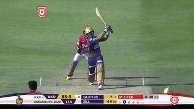 M24: KXIP vs KKR – Dinesh Karthik Six