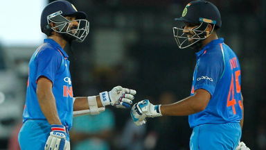 Rohit Sharma & Ajinkya Rahane's whirlwind century partnership