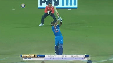 IND vs ENG 2017, 2nd T20I : Virat Kohli Six