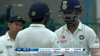 KL Rahul six