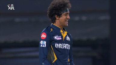 6 & OUT: Sai Kishore's perfect reply to Jitesh