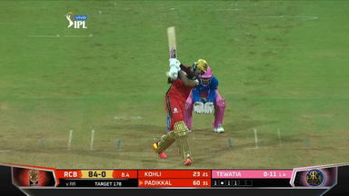 M16: RCB vs RR – Devdutt Padikkali Six