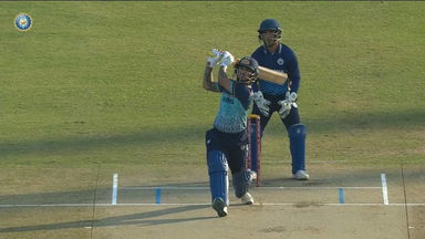 SMAT 2025 Final, Haryana vs Jharkhand: 6,6,6: Ishan Kishan welcomes Amit Rana in style