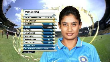 Ind v NZ (Women), 4th ODI - Mithali Raj 81*