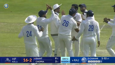 Ranji Trophy 2024/25, Himachal Pradesh vs Rajasthan, Day 2: Match Highlights