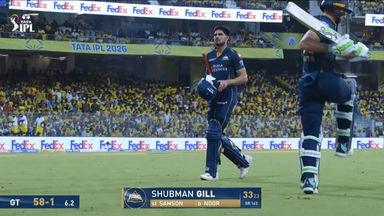 IPL 2026 M37: CSK vs GT - Shubman Gill  Wicket