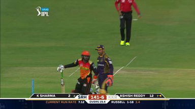 M8: SRH vs KKR – Ashish Reddy Wicket
