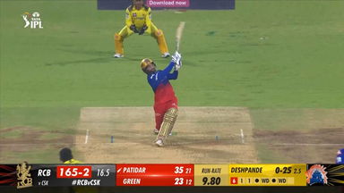 M68: RCB vs CSK – Rajat Patidar Six
