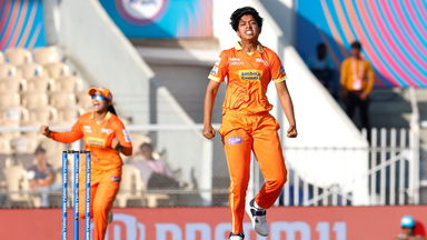 4 4 W: Monica Patel wins the battle against Alyssa Healy