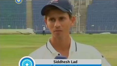Ranji Trophy Final 2015-16: Interview - Siddhesh Lad