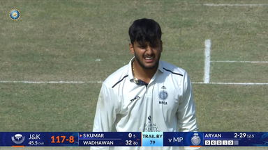 Ranji Trophy 2026-27, JKCA vs MPCA: Aryan Pandey powers Madhya Pradesh with 3/29