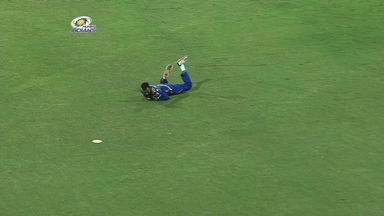 OUT or NOT OUT! Dhawan survives a close call