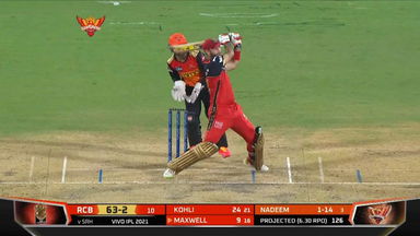 M05: SRH vs RCB – Glenn Maxwell Six