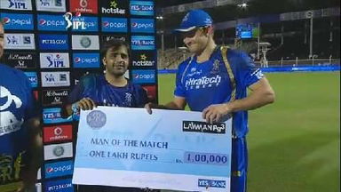 M54: RR vs KKR – Man of the Match – Shane Watson