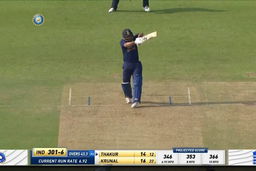 IND vs ENG 2021, 3RD ODI : Shardul Thakur Six