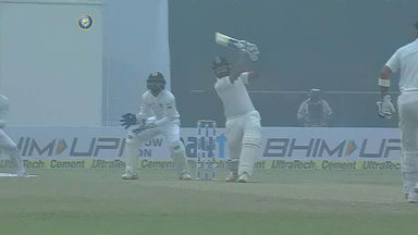 IND vs SL 2017, 3rd Test Day 2: Rohit Sharma Six