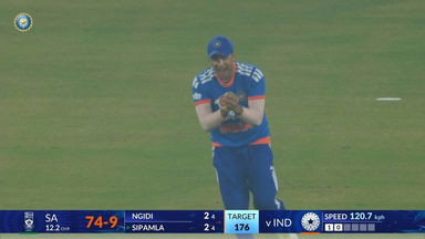IND vs SA 2025, 1st T20I: Lutho Sipamla Wicket