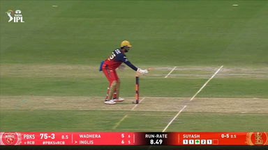 IPL 2025 M37: PBKS vs RCB - Nehal Wadhera Wicket