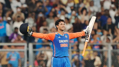Amazing Abhishek Sharma smashes India's second-fastest T20I ton