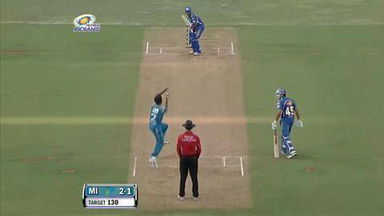 IPL 2012 Match 3 – MI vs PWI: Wickets