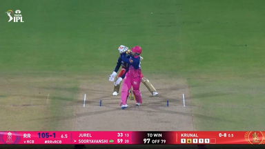 IPL 2026 M16: RR vs RCB - Vaibhav Sooryavanshi Six