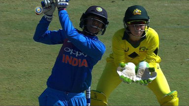IND vs AUS, T20 - Smriti Mandhana's swashbuckling 67