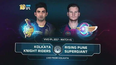 IPL 2017 M41: KKR vs RPS – Match Highlights