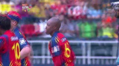 M13: LIO vs YOR – Root c Sohail Tanvir b Phangiso