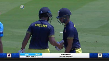Syed Mushtaq Ali Trophy 2018-19: Delhi vs Kerala - Highlights
