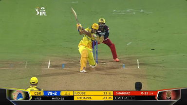 M22: CSK vs RCB – Shivam Dube Six