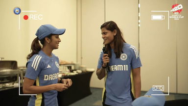 Radha Yadav Catch & More: One Word Reaction ft. Team India