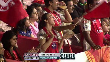 Match 44 RCB vs KXIP – Hussey's 4th Six