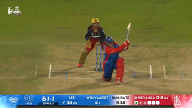 Six: Final, Royal Challengers Bengaluru vs Delhi Capitals, WPL 2026: Lizelle Lee Six